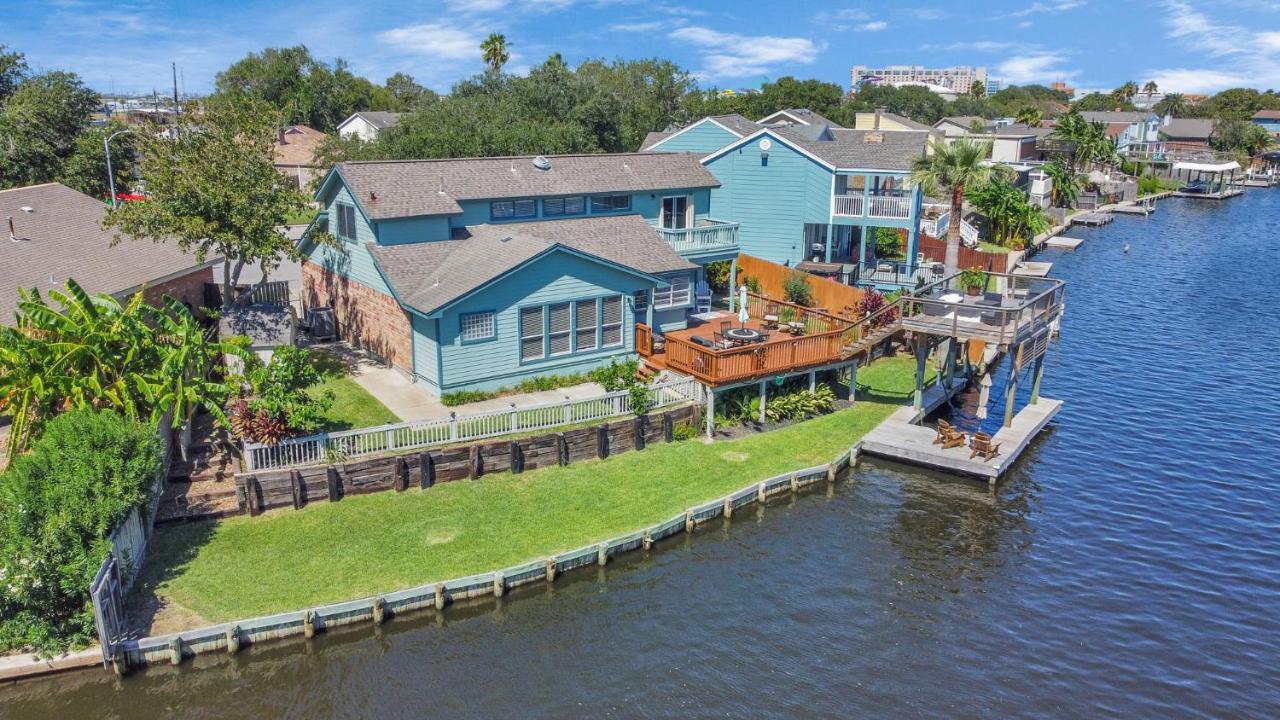 Beauty On The Water! Lake House Near The Beaches! Galveston Exteriör bild